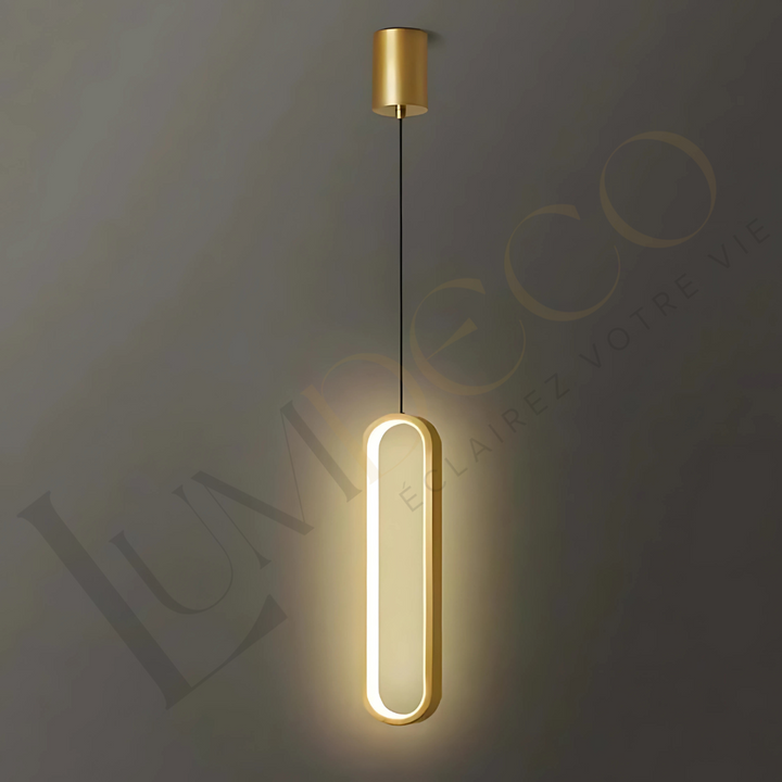 Suspension OVALIGHT Doré SL036