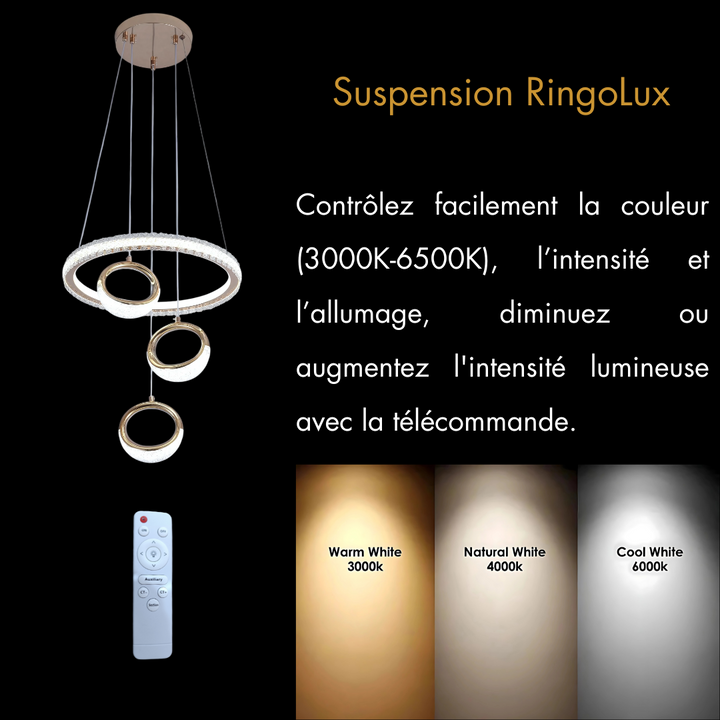 RingoLux – Suspension LED Moderne et Personnalisable SL063