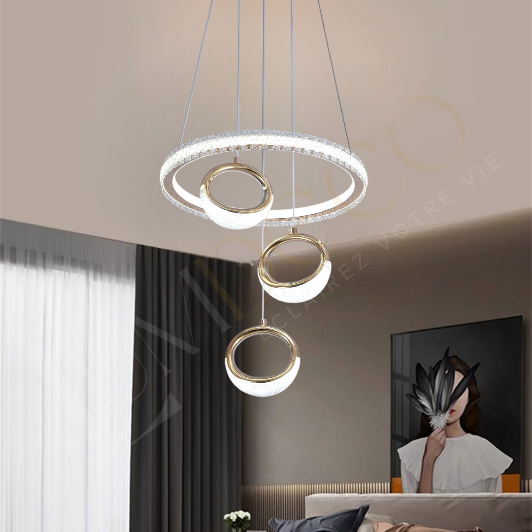 RingoLux – Suspension LED Moderne et Personnalisable SL063