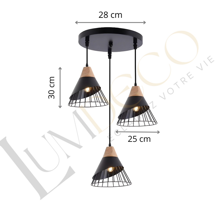 Suspension Nordik Trio SS012