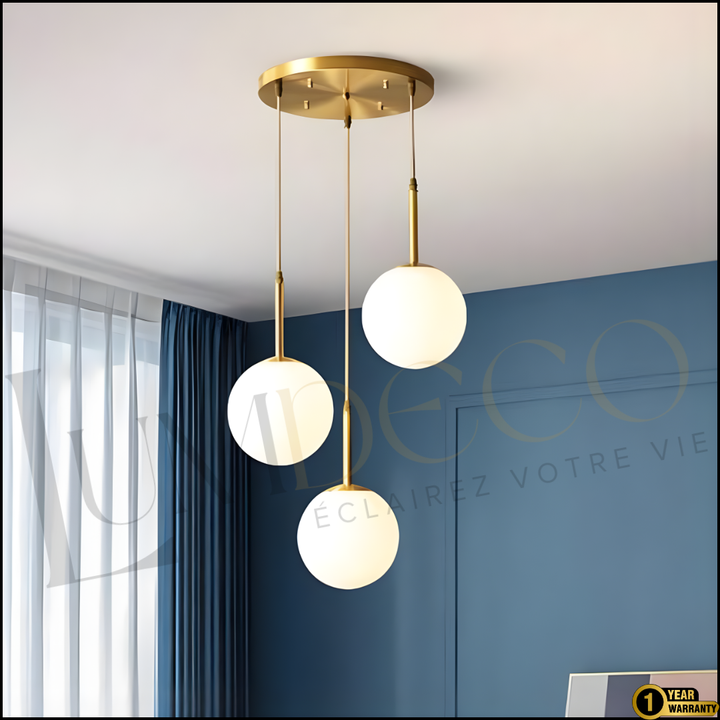 Suspension moderne en verre - SS015