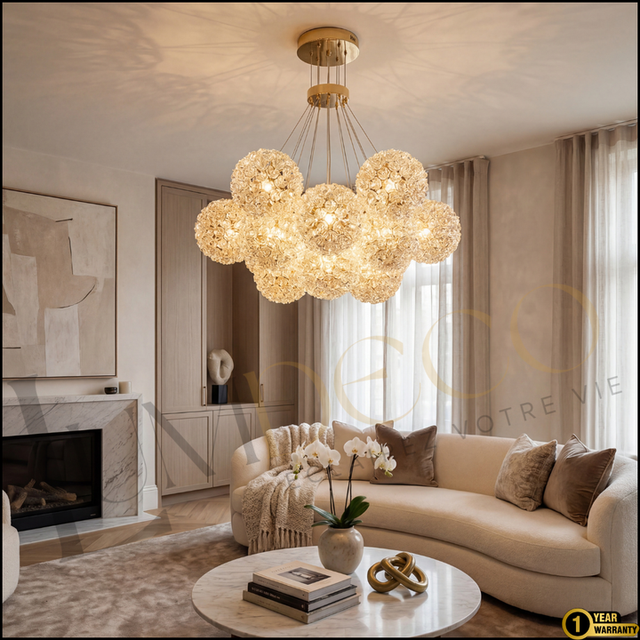 Suspension BOULE DE NEIGE 13 BOULE