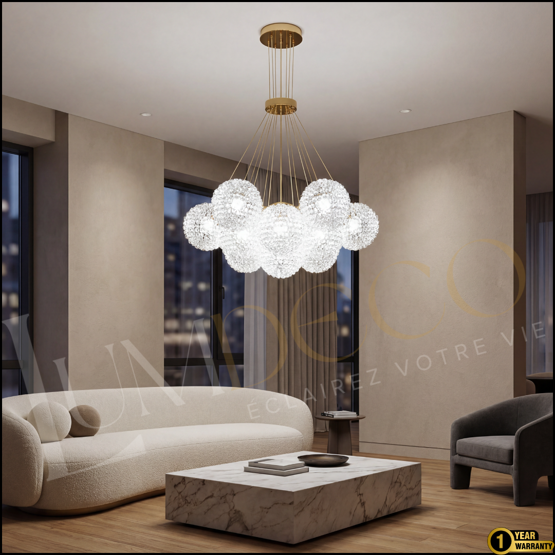 Suspension BOULE DE NEIGE 13 BOULE