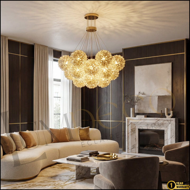 Suspension BOULE DE NEIGE 13 BOULE