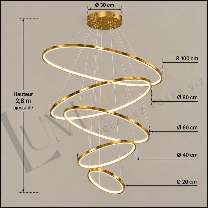 Suspension HELIXA