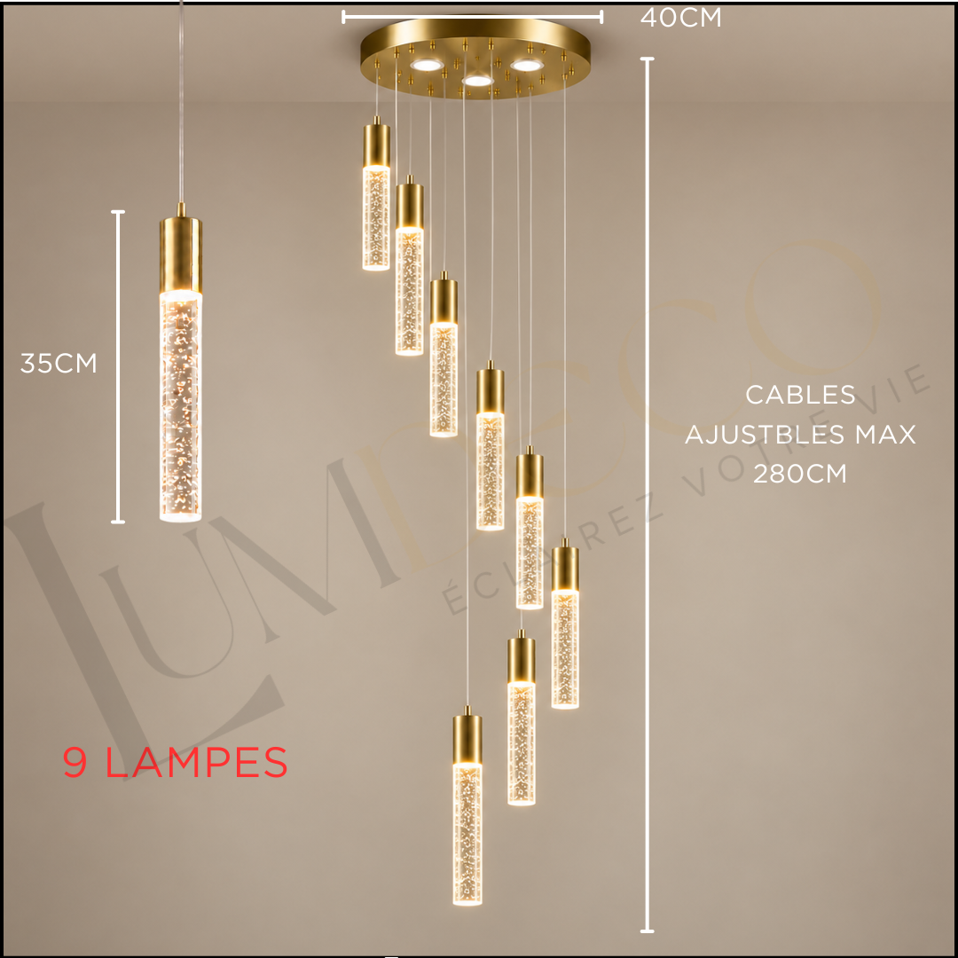 Lustre Suspendu LUMIVERA DORE