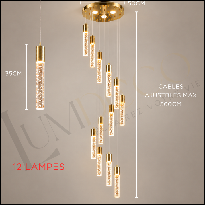 Lustre Suspendu LUMIVERA DORE