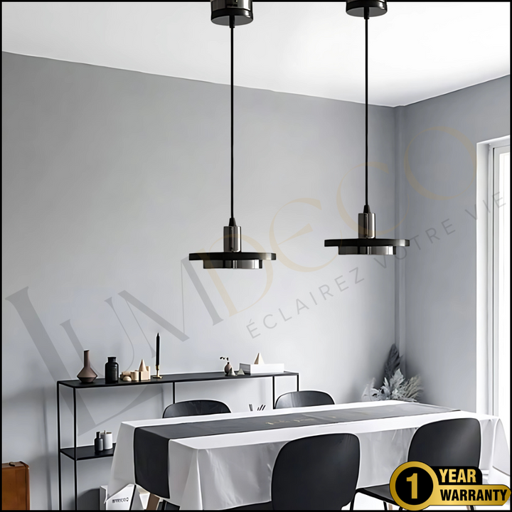 Suspension ASTRIA Marbre Noir - SL121