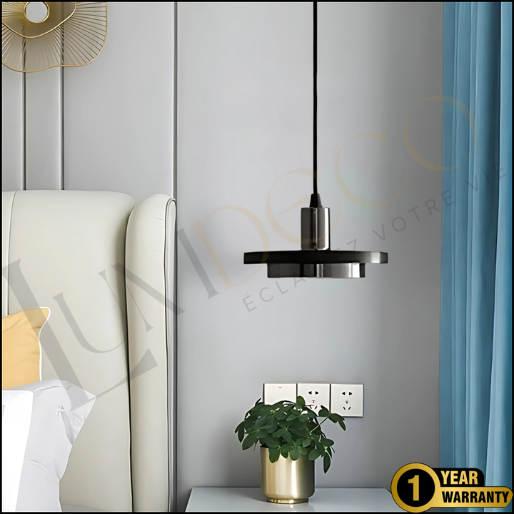 Suspension ASTRIA Marbre Noir - SL121
