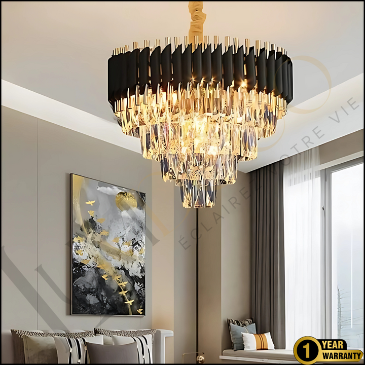 Lustre cristal ANDALUS Black TR021