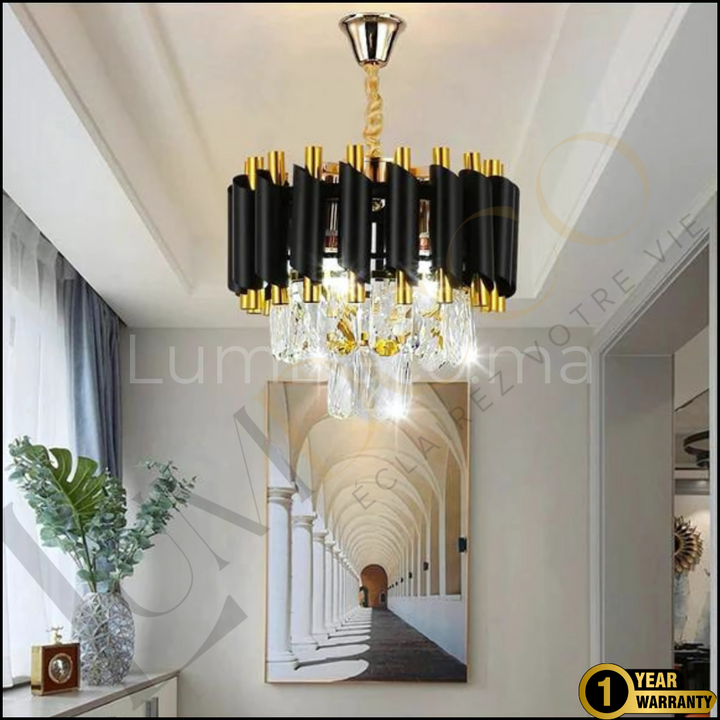 Lustre cristal ANDALUS Black TR021