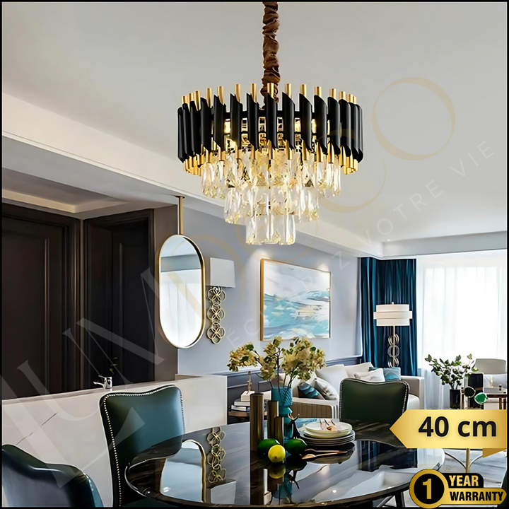 Lustre cristal ANDALUS Black TR021