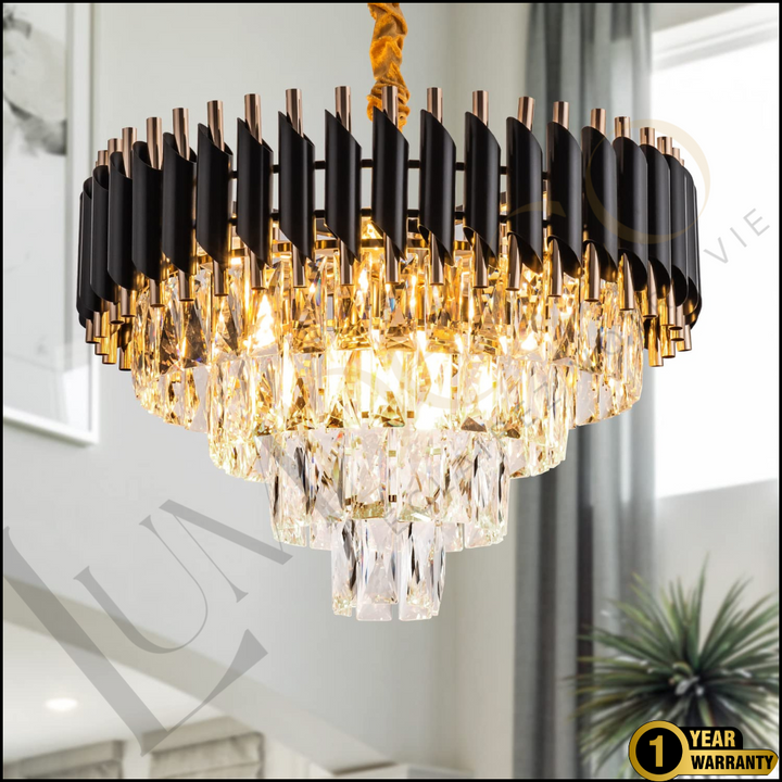 Lustre cristal ANDALUS Black TR021