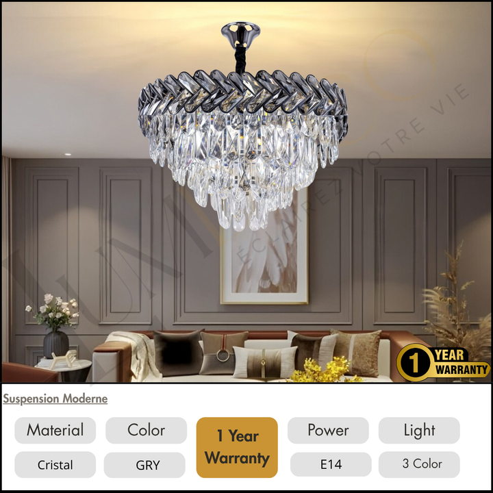 Lustre Mamouniya Gris - TR038