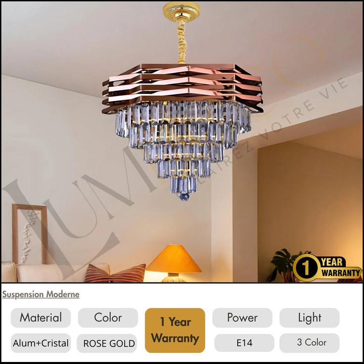 Lustre HEXALUX Rose Gold- TR086
