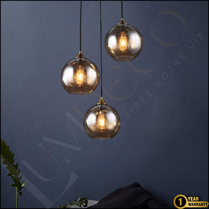 Suspension TRIO GLOBE- SS073