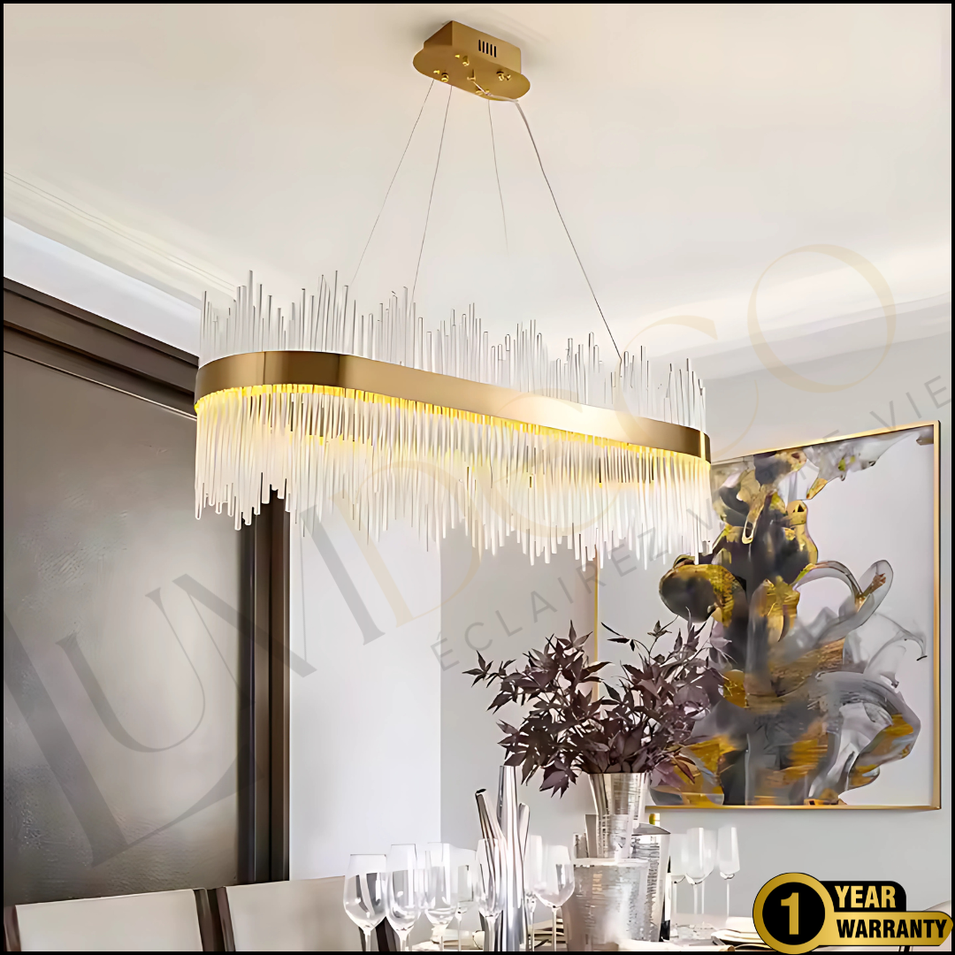 Lustre SUSPENSIA Cristal OVAL