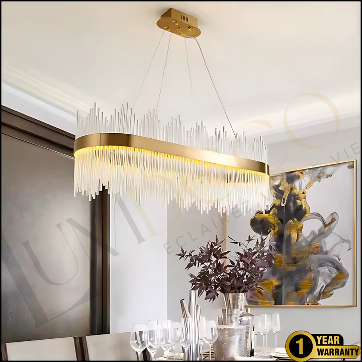 Lustre SUSPENSIA Cristal OVAL