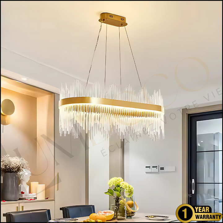 Lustre SUSPENSIA Cristal OVAL