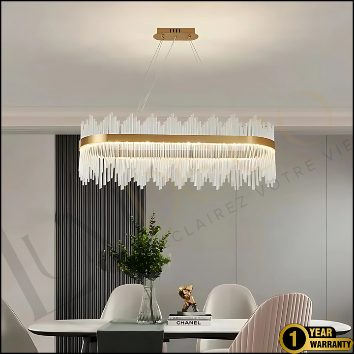 Lustre SUSPENSIA Cristal OVAL