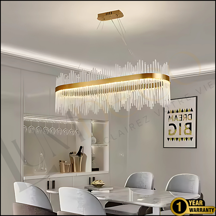 Lustre SUSPENSIA Cristal OVAL
