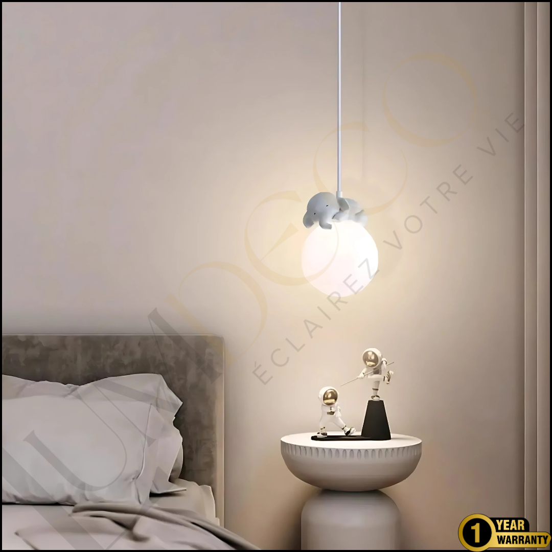 Suspension Éléphant Moon