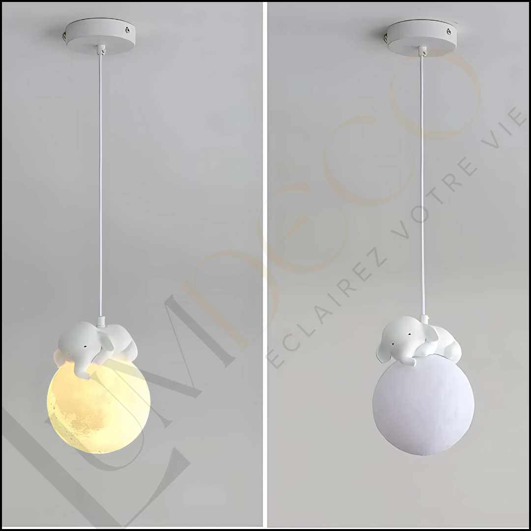 Suspension Éléphant Moon
