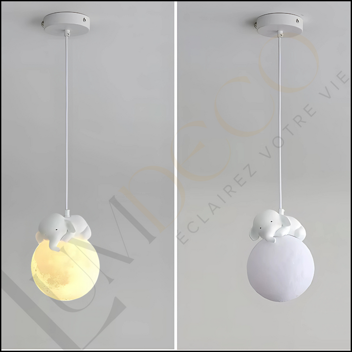 Suspension Éléphant Moon