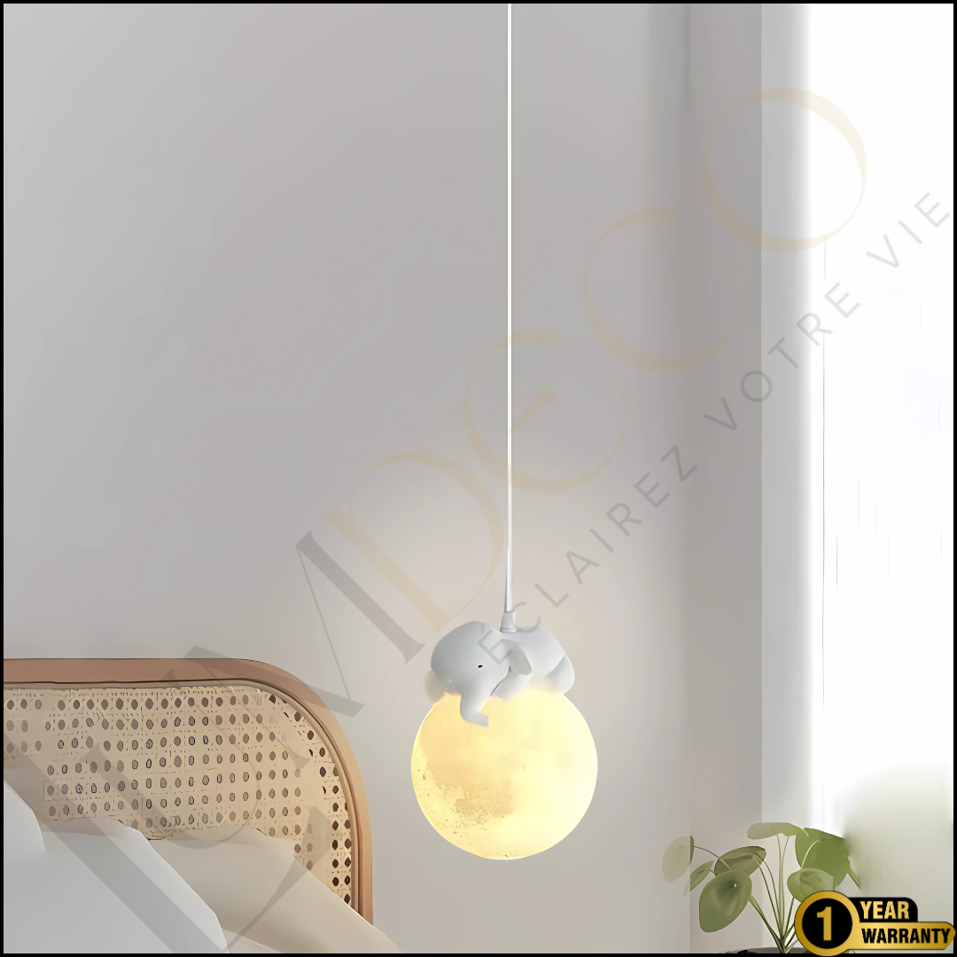Suspension Éléphant Moon