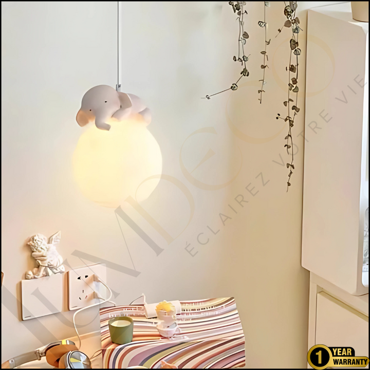 Suspension Éléphant Moon
