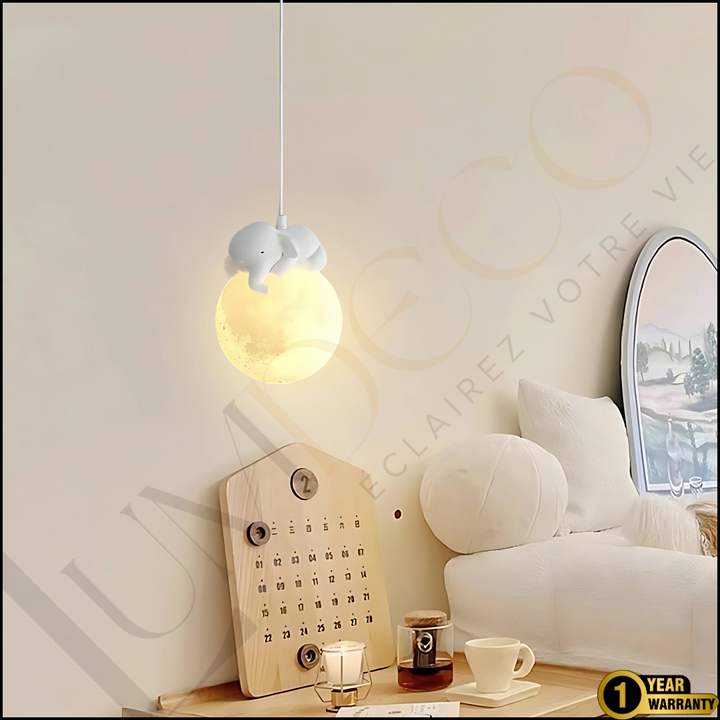 Suspension Éléphant Moon
