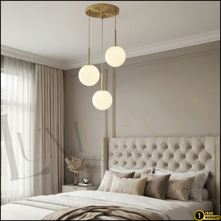 Suspension moderne en verre - SS015