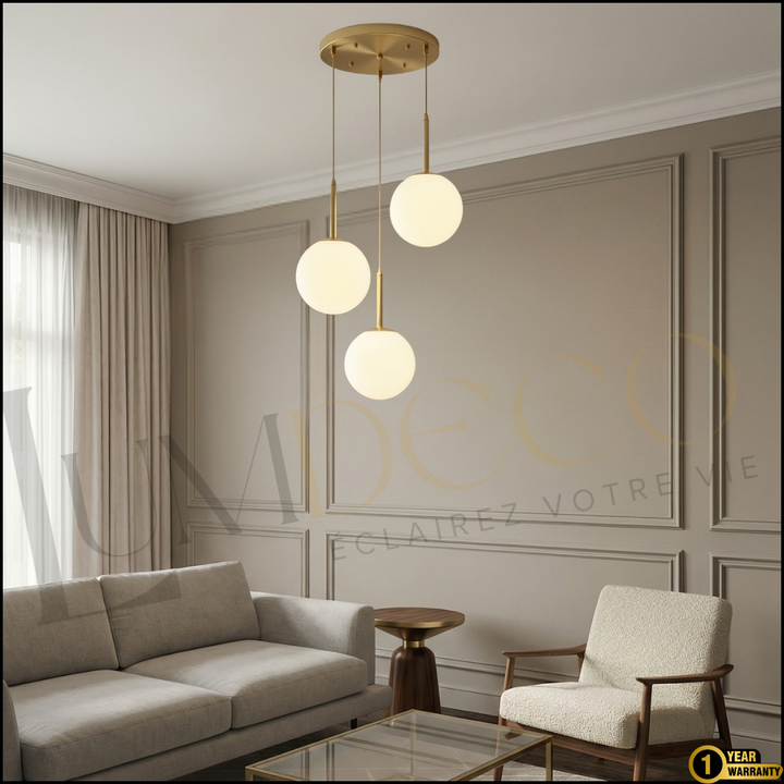 Suspension moderne en verre - SS015