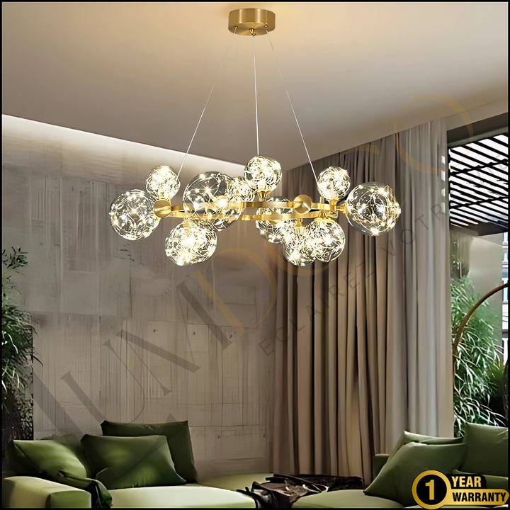Lustre Suspendue GLORIANA ROND- SL125