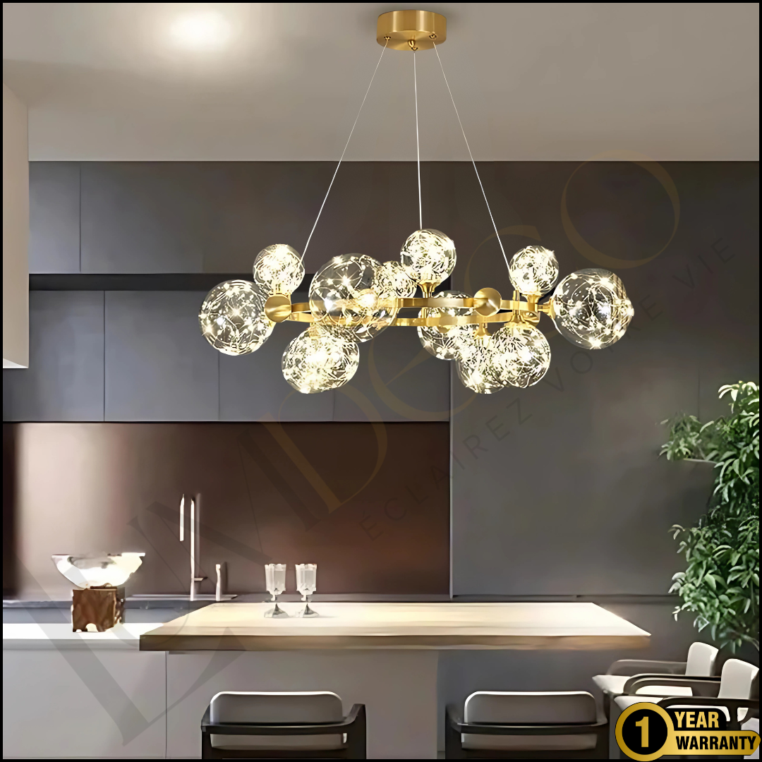 Lustre Suspendue GLORIANA ROND- SL125
