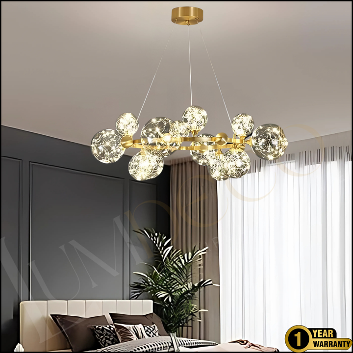 Lustre Suspendue GLORIANA ROND- SL125
