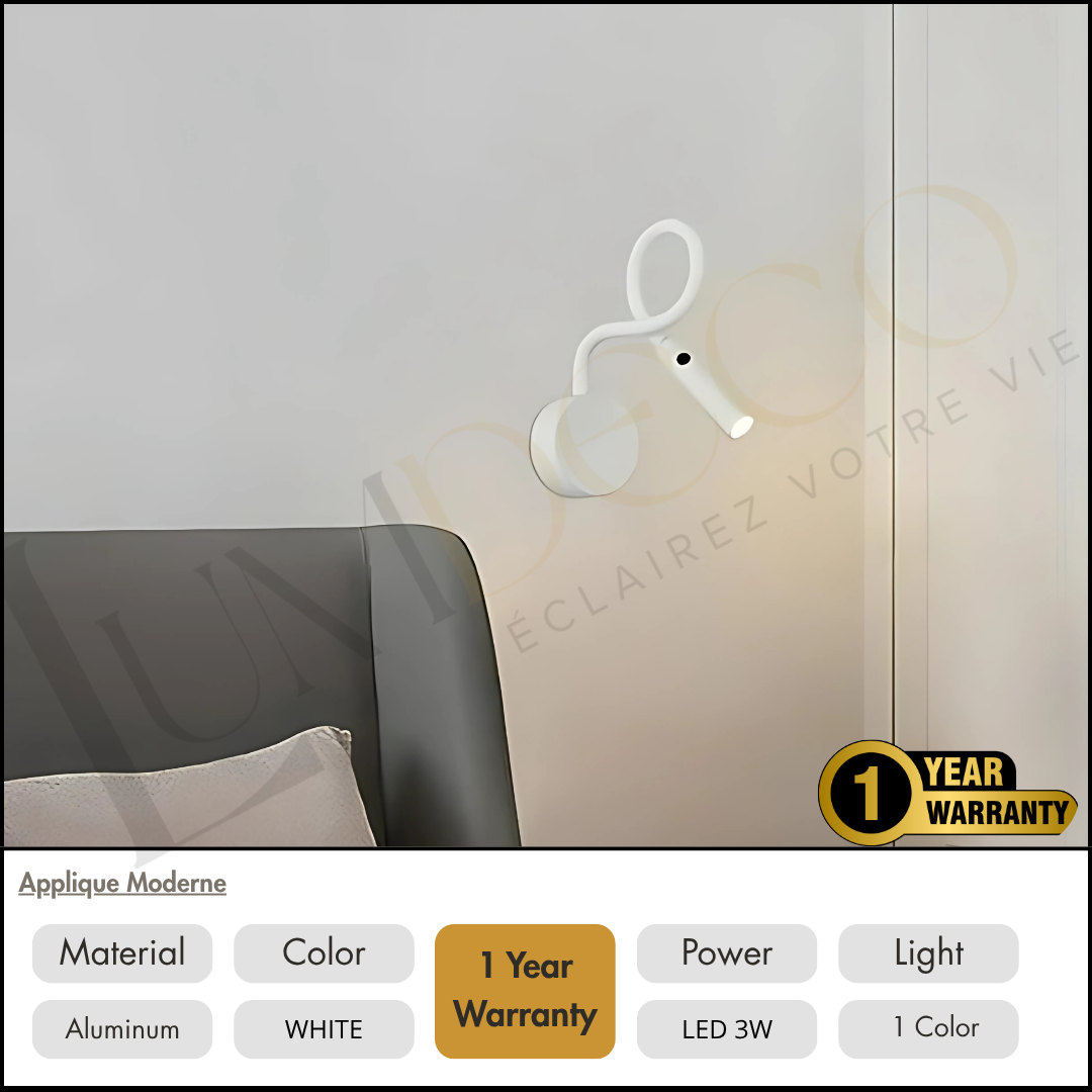 Applique Murale FLEXORA Blanc -AP085