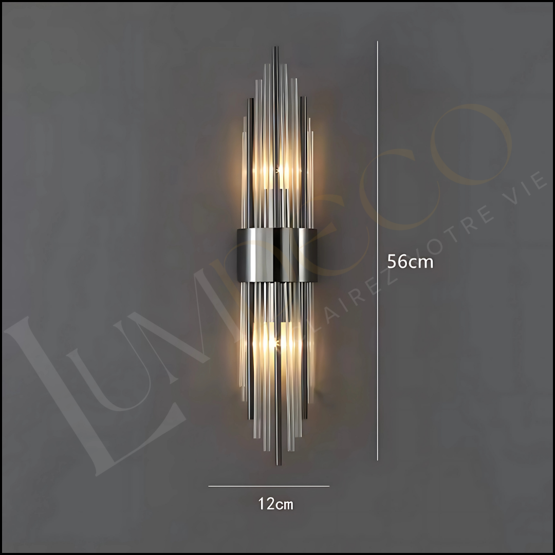Applique Murale LED VERTIGO – Élégance Architecturale AP116