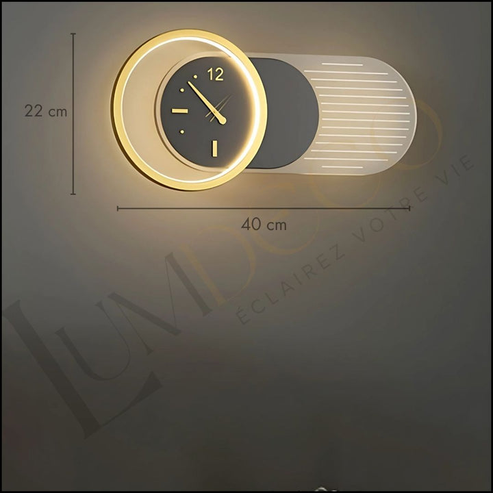 🕰️ Horloge Murale LED AURORA- CL009