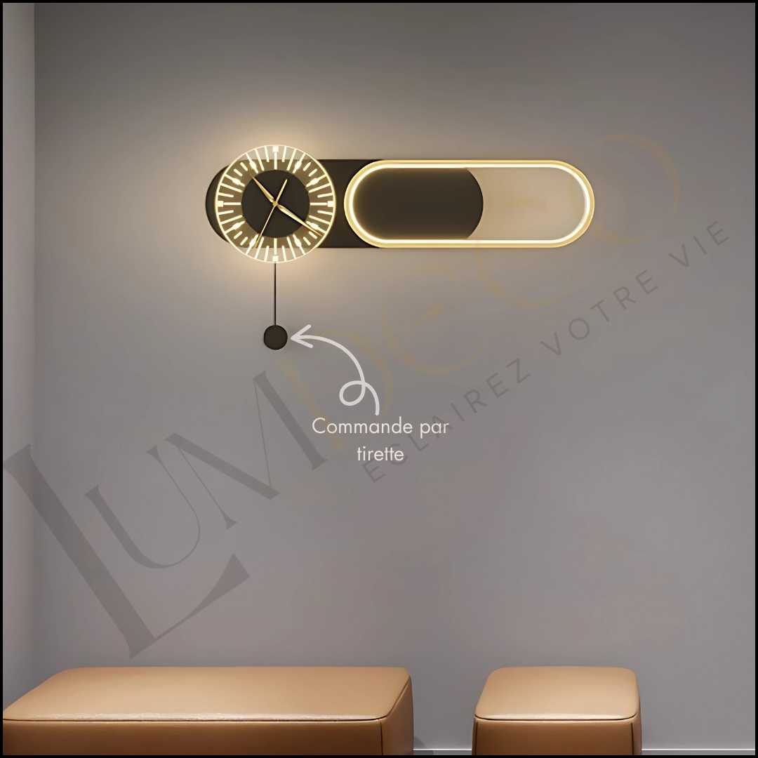 🕰️ Horloge Murale LED ORBILUX- CL005