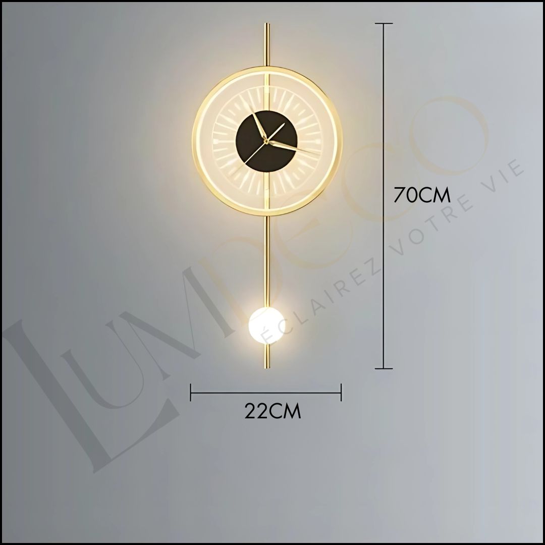 Horloge Murale LED PENDULUX- CL003