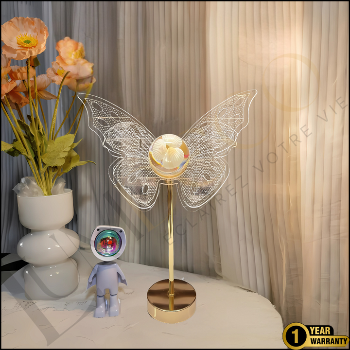 Lampe De Table Papillon