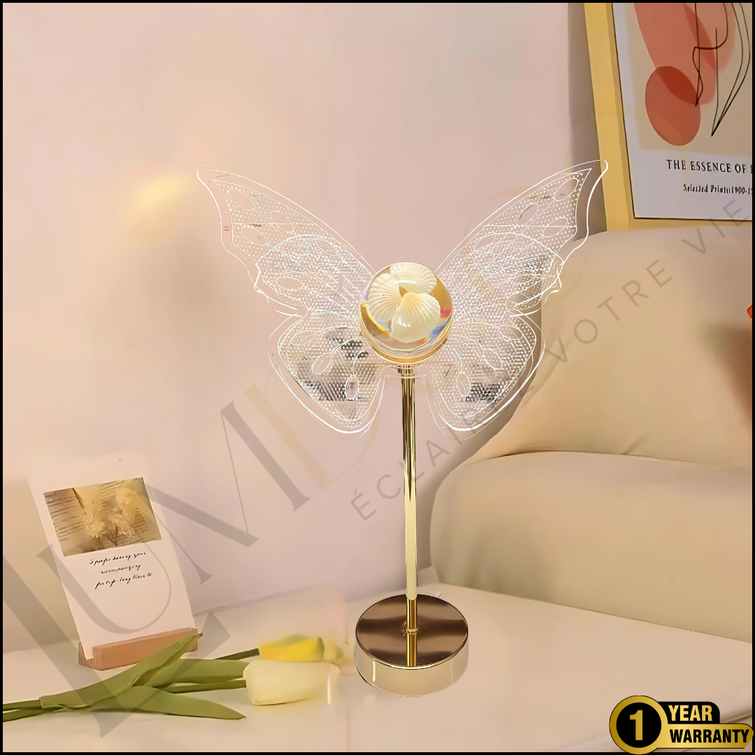 Lampe De Table Papillon