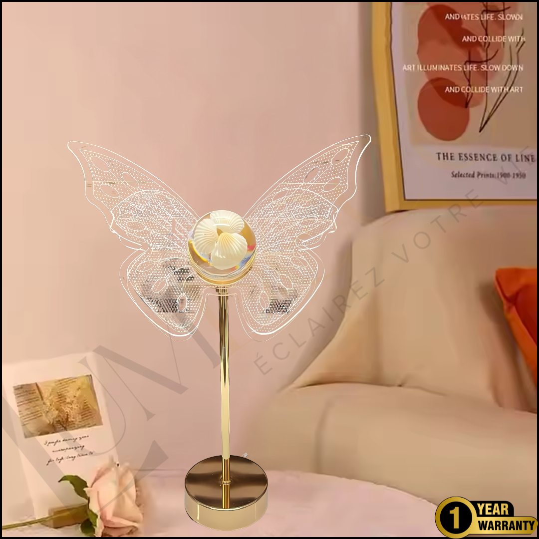 Lampe De Table Papillon