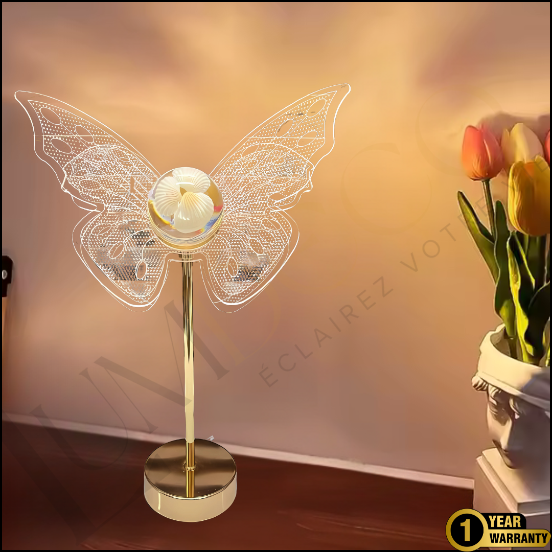 Lampe De Table Papillon