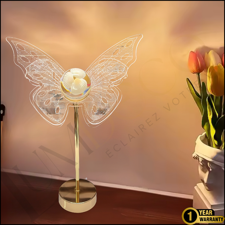 Lampe De Table Papillon