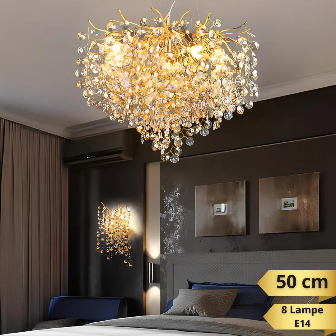 Lustre ASSALA CRYSTAL Rond -TR043