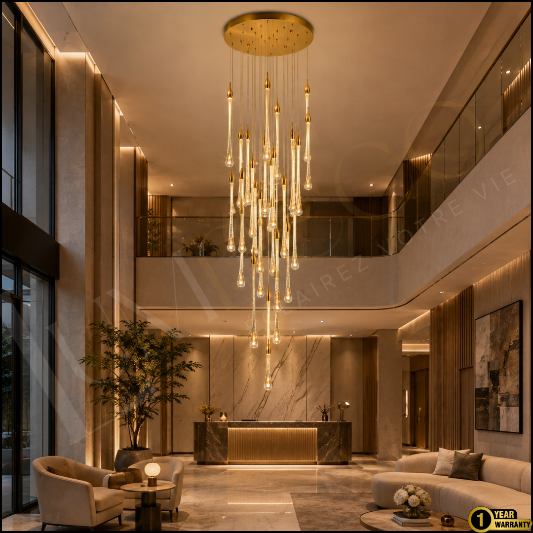 Lustre Goutte d Eau Grand Modele