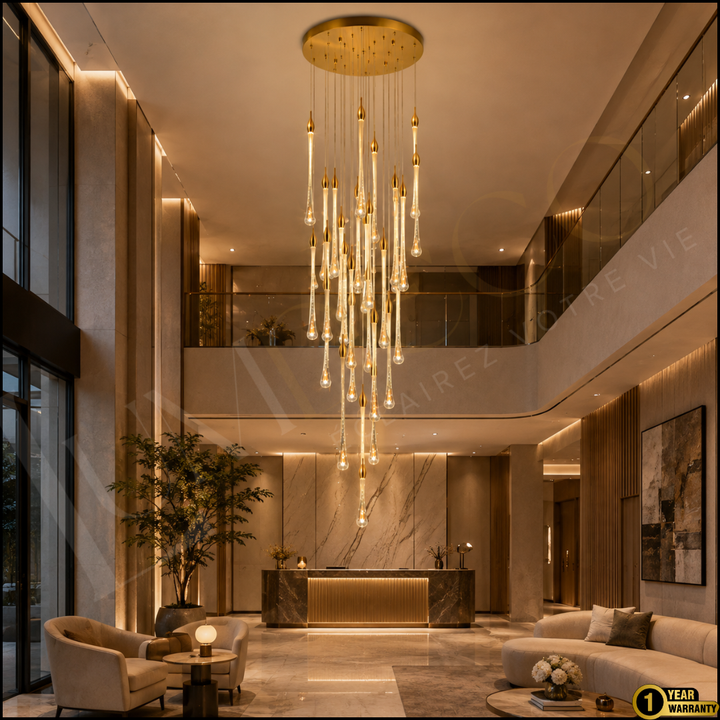 Lustre Goutte d Eau Grand Modele