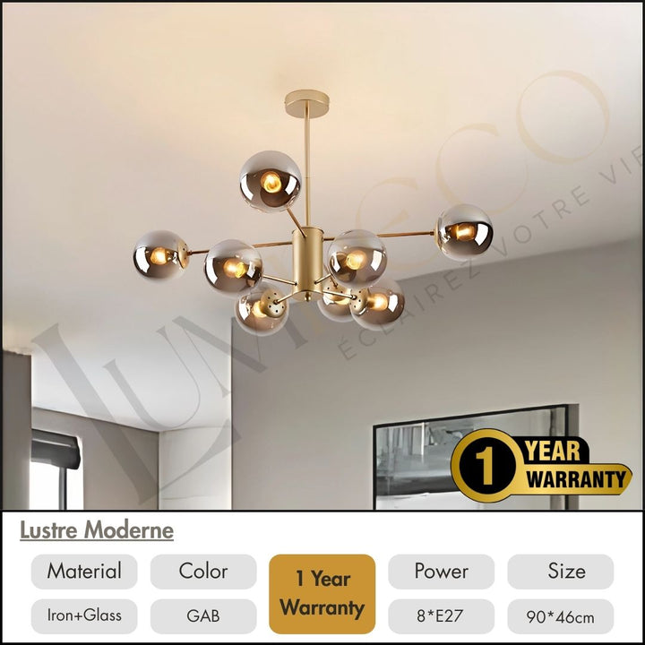Lustre Suspendu STELLARIS 8– SS102